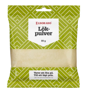 Eldorado Lökpulver Påse