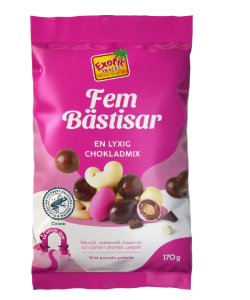 Exotic Snacks Fem Bästisar Dragémix 170g