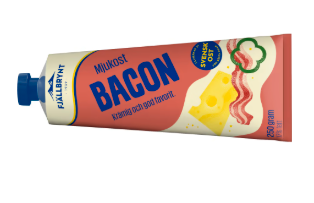 Fjällbrynt Bacon Mjukost 17% 250g