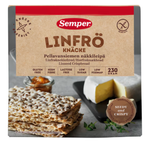 Semper Linfröknäcke Glutenfri 230g
