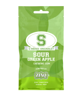 ZINQ Sour Apple Tuggummi