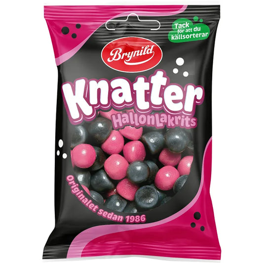 Brynild Knatter Hallonlakrits 80g