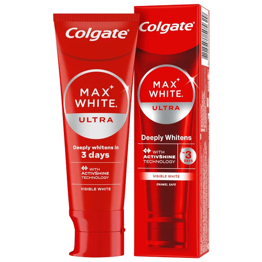 Colgate Max White Ultra Active Foam Tandkräm 75ml