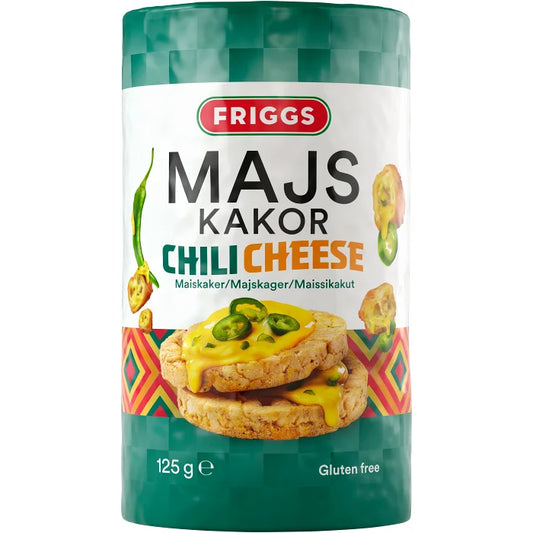 Friggs Majskakor Chilicheese 125 g