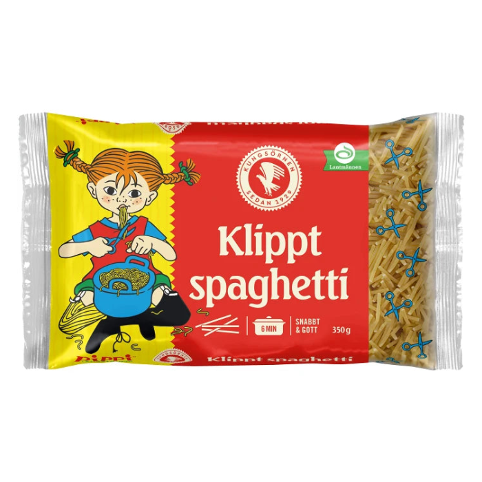 Kungsörnen Spaghetti Klippt 350g