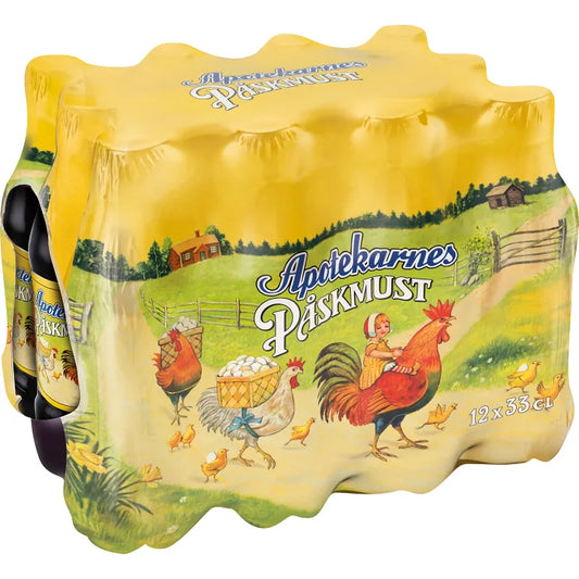 Apotekarens Påskmust Läsk Pet 12paket