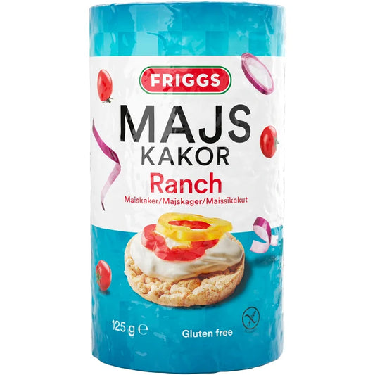 Friggs Ranch Majskakor 125g
