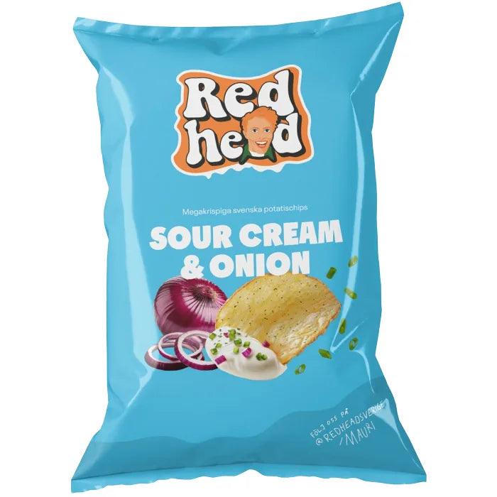 Redhead Sour cream & Onion