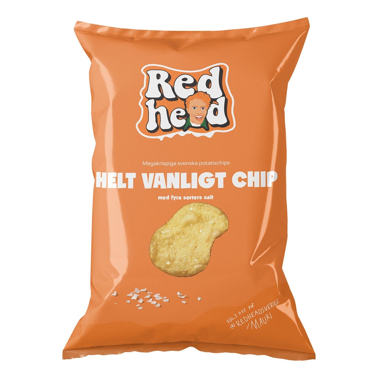 Redhead Chips Helt Vanligt Chip