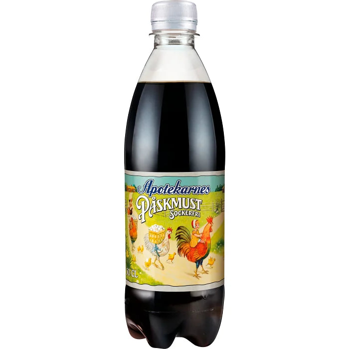 Apotekarens Påskmust Sockerfri Must, Pet En flaska 50 cl