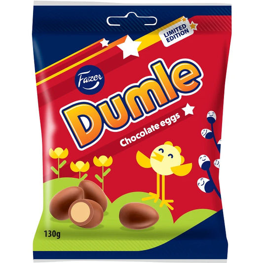 Fazer Påskägg Dumle Mjölkchoklad Med Dumlekola 130g