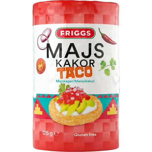 Friggs Majskakor Taco 125 g