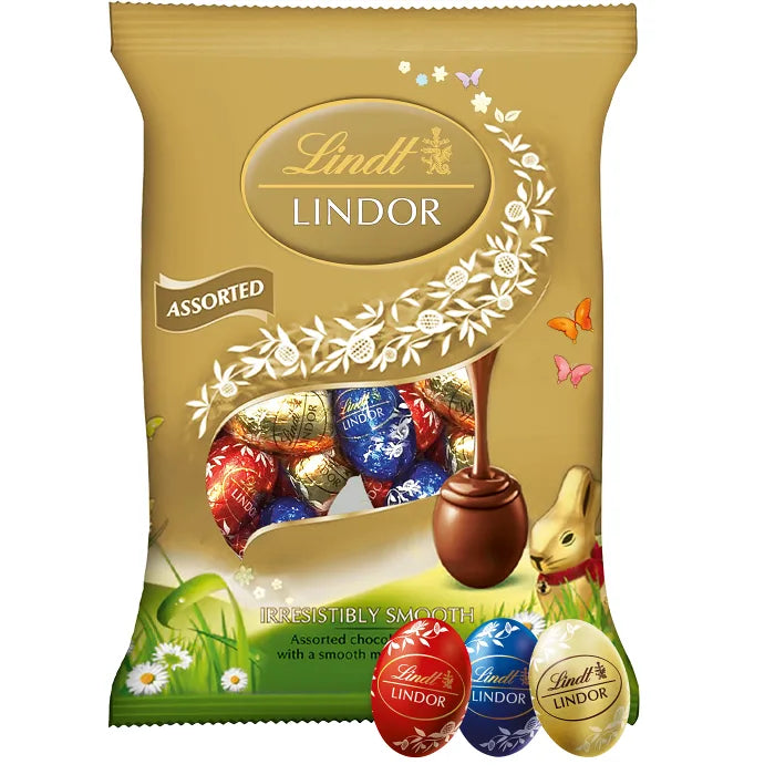 Lindt Chokladägg Mini LINDOR Assorted 90g