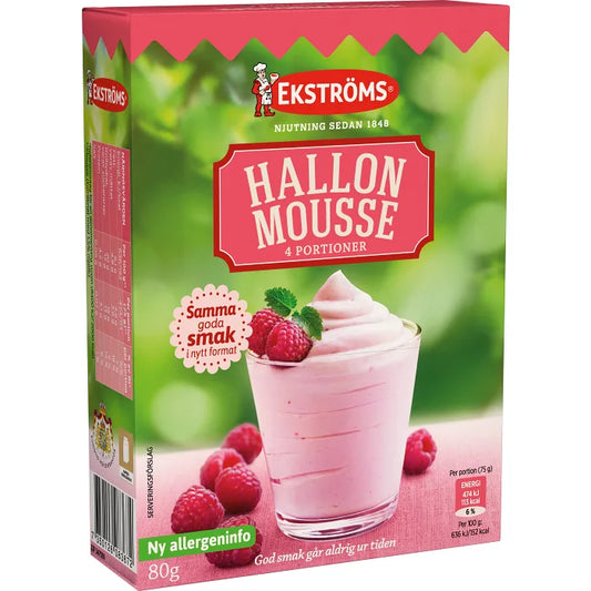 Ekströms Hallonmousse