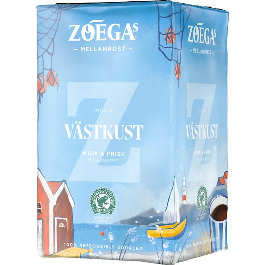 ZOÉGAS Bryggkaffe Mellanrost Västkust 450g